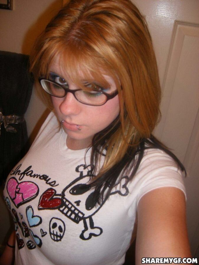 Free porn pics of Beautifully trashy young emo 12 of 65 pics