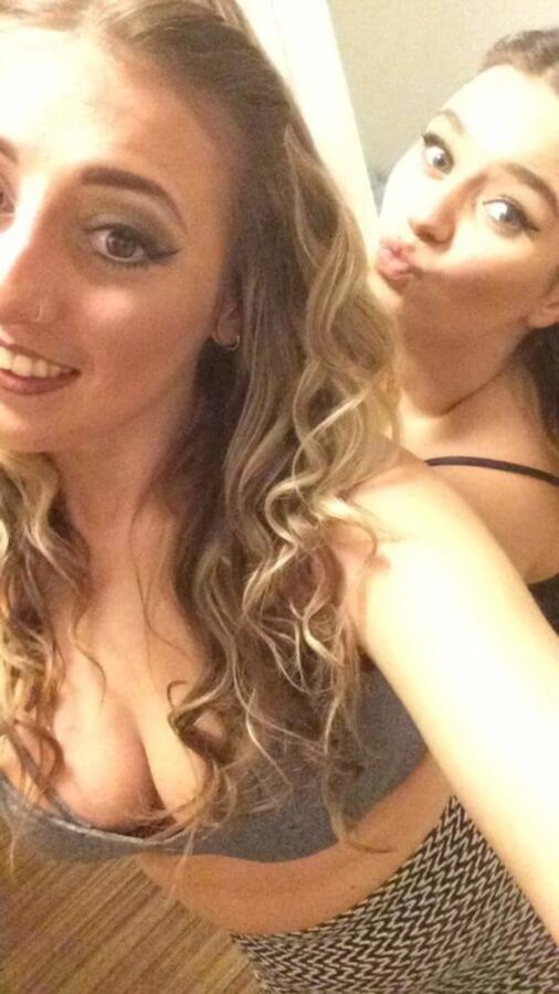 Free porn pics of Chav Sluts Cleavage Selfies 9 of 13 pics