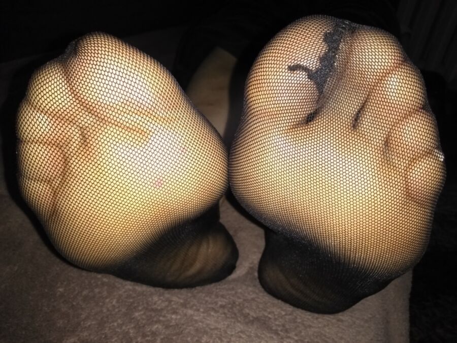 Free porn pics of THE FEET OF HIS WIFE IN SOCKS 4 of 18 pics