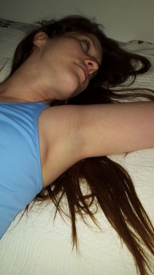 Free porn pics of Armpits - Blue Tank Top 14 of 16 pics