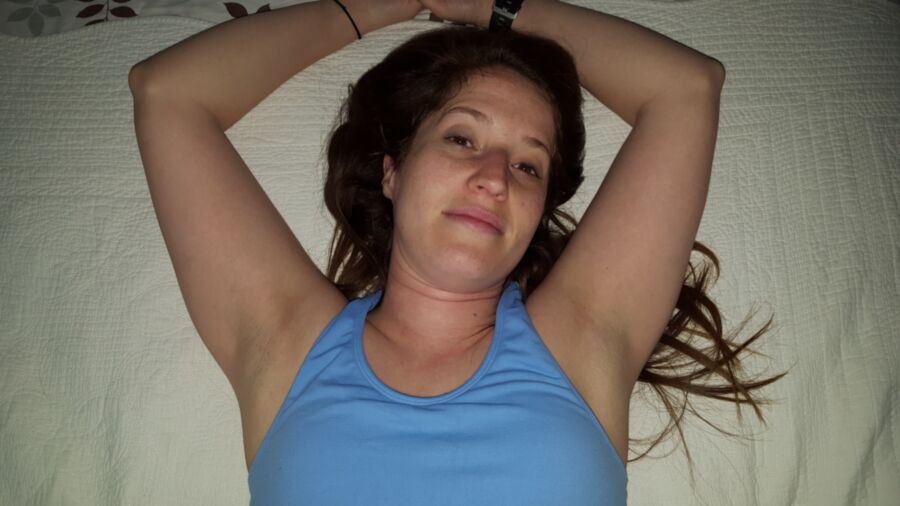 Free porn pics of Armpits - Blue Tank Top 8 of 16 pics