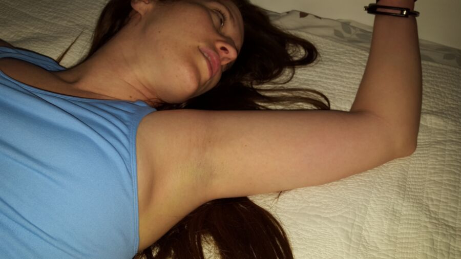 Free porn pics of Armpits - Blue Tank Top 15 of 16 pics