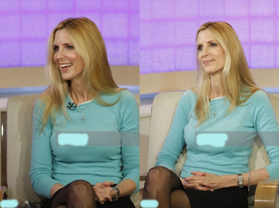 Free porn pics of Conservative Ann Coulter just gets better and better 7 of 35 pics