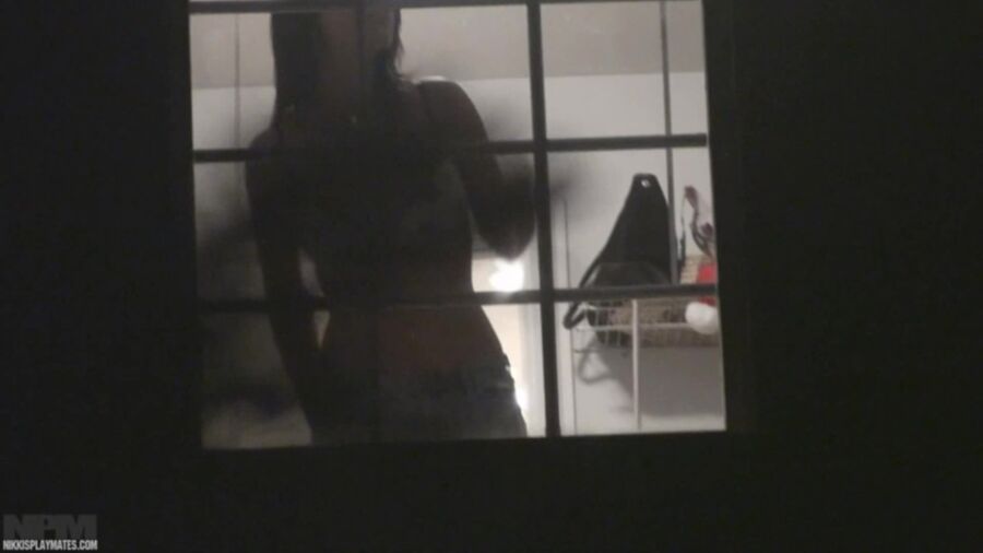 Free porn pics of Nikki Sims Spied at window (Rare) 22 of 814 pics