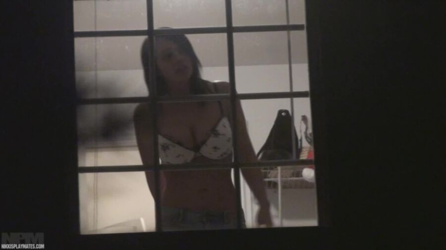 Free porn pics of Nikki Sims Spied at window (Rare) 10 of 814 pics