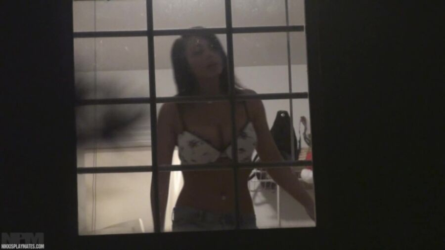 Free porn pics of Nikki Sims Spied at window (Rare) 1 of 814 pics