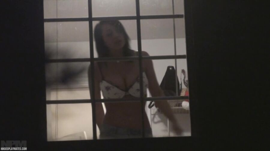 Free porn pics of Nikki Sims Spied at window (Rare) 6 of 814 pics