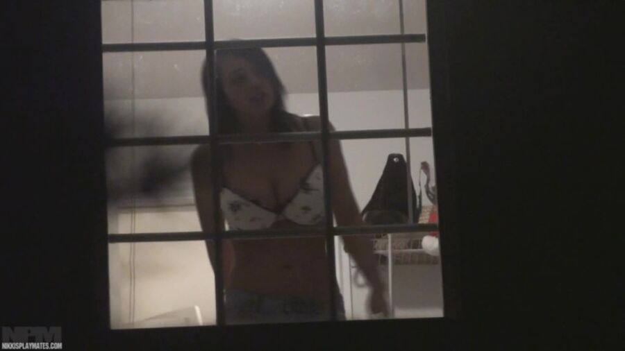 Free porn pics of Nikki Sims Spied at window (Rare) 9 of 814 pics