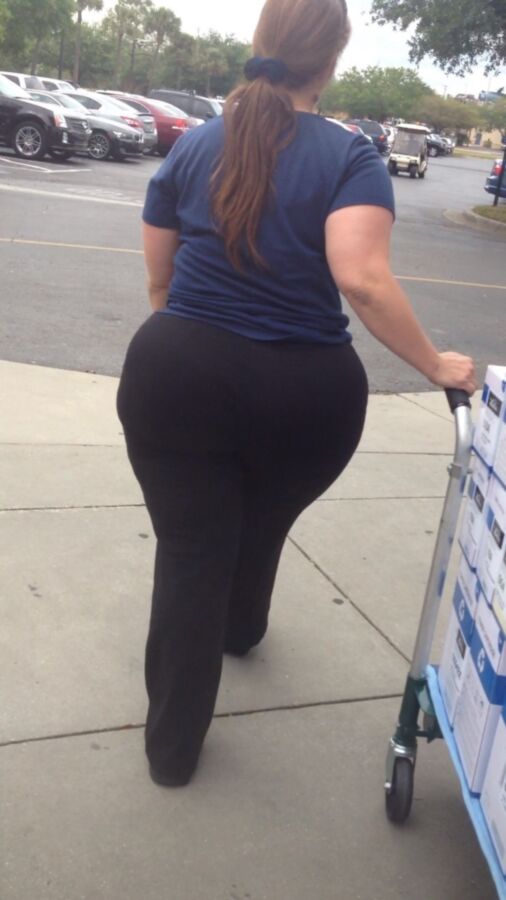 Free porn pics of HUGE ASS Candid PAWG Milf 15 of 27 pics