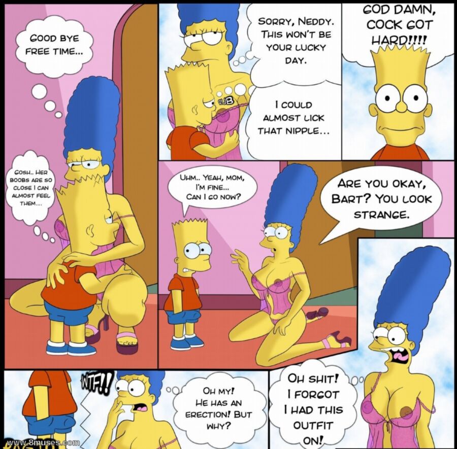 Free porn pics of Bart and Marge - The Sins Son 11 of 26 pics