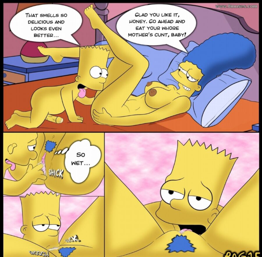 Free porn pics of Bart and Marge - The Sins Son 16 of 26 pics