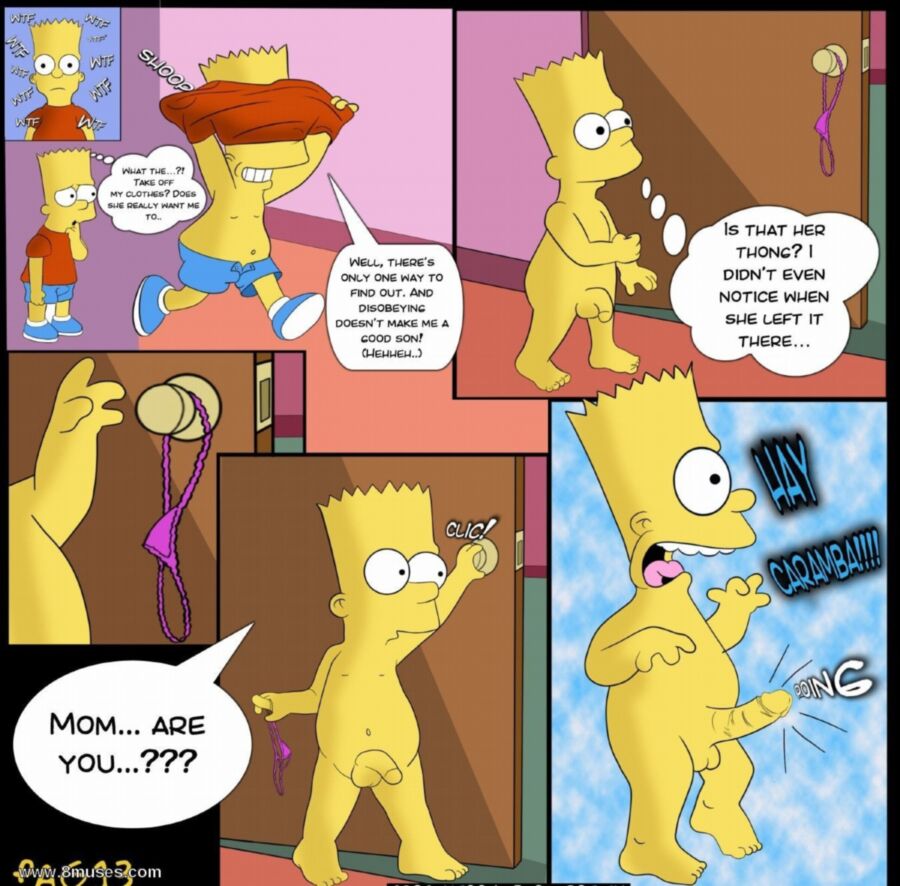 Free porn pics of Bart and Marge - The Sins Son 14 of 26 pics