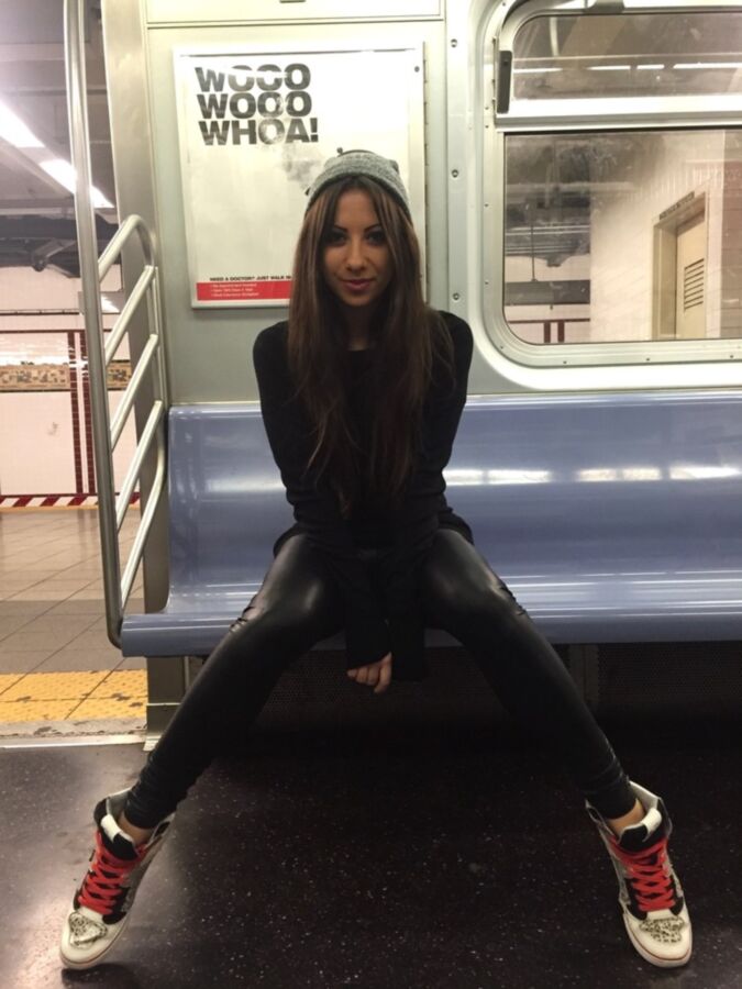 Free porn pics of Christina in a tight outfit in nyc. Fake and Caption my sister 2 of 8 pics