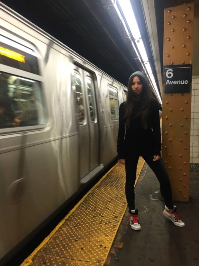 Free porn pics of Christina in a tight outfit in nyc. Fake and Caption my sister 4 of 8 pics