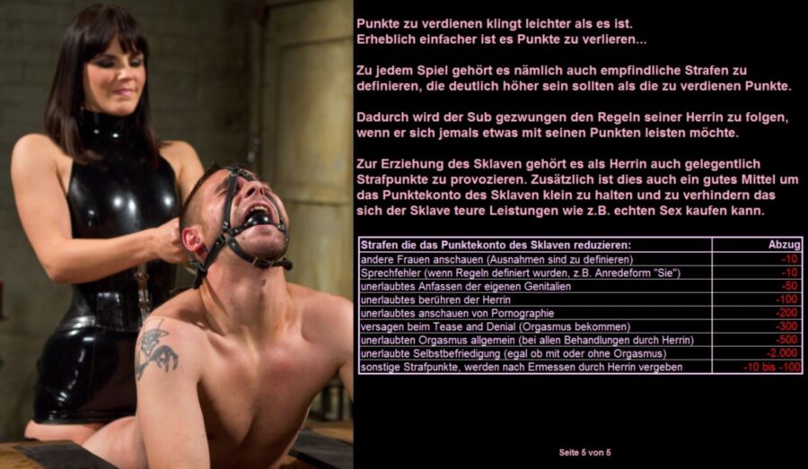 Free porn pics of Erotic Power Exchange Game - Deutsch - FemDom Edition 5 of 6 pics