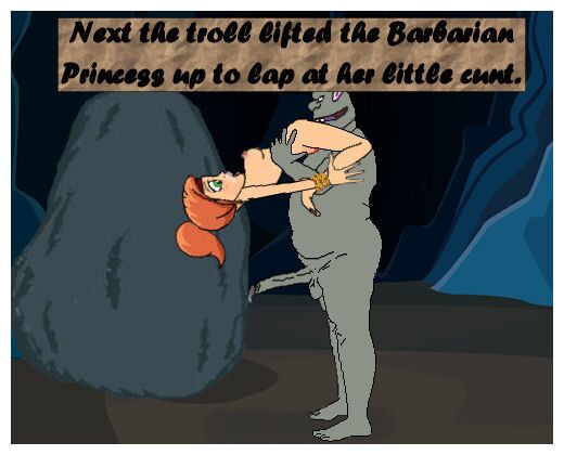 Free porn pics of The Barbarian Princess vs. a Troll 4 of 6 pics