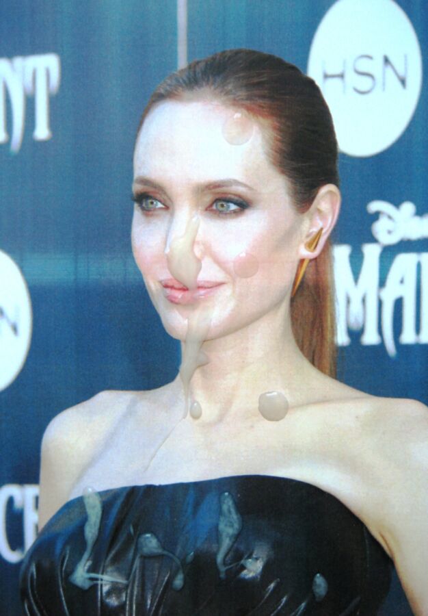 Free porn pics of My cum tributes to celebrities Cara Delevingne , Angelina Jolie  9 of 20 pics
