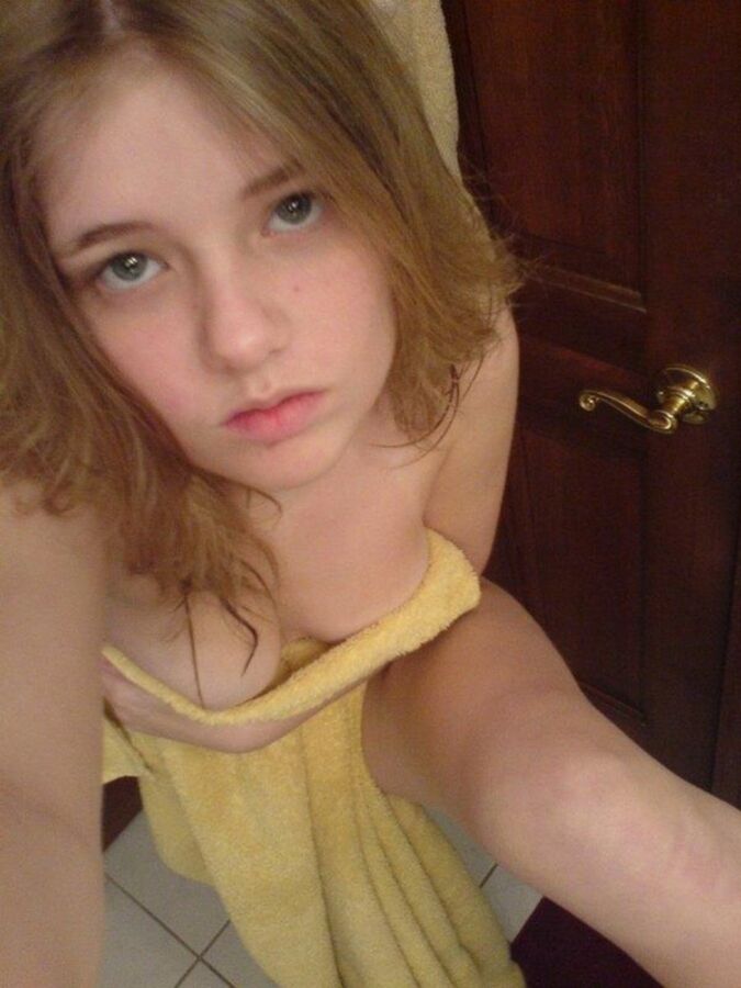 Free porn pics of Cute Ginger teen doing naughty selfies 16 of 25 pics