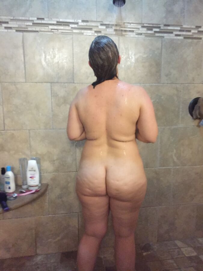 Free porn pics of PAWG MILF In the Shower Again 21 of 22 pics