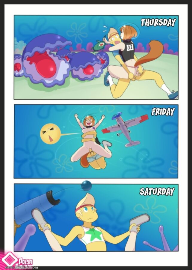 Free porn pics of Spongebob Comic - pre-Hibernation  8 of 16 pics