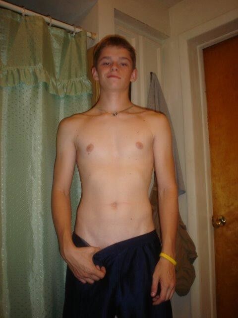 Free porn pics of Cute Hung Twink - Garrett 10 of 25 pics