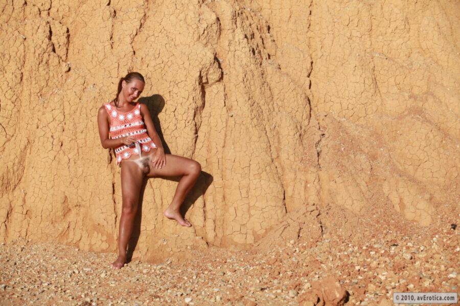 Free porn pics of Outdoor Beauties - CHERRY - Sand Wall 5 of 55 pics