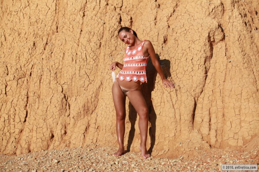 Free porn pics of Outdoor Beauties - CHERRY - Sand Wall 2 of 55 pics