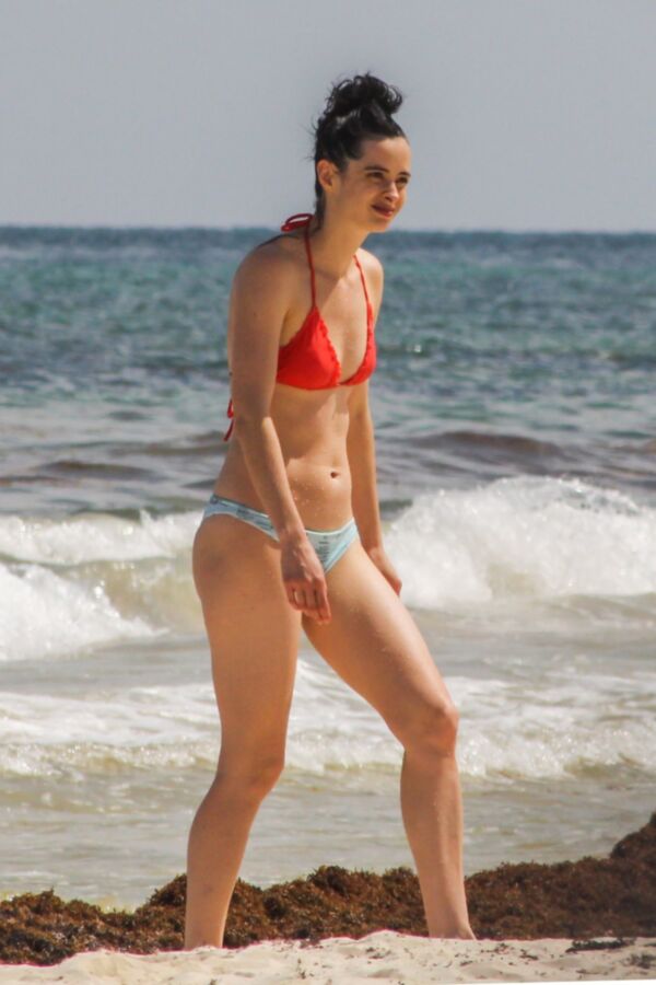 Free porn pics of Krysten Ritter in Bikini at a Beach in Cancun  20 of 53 pics