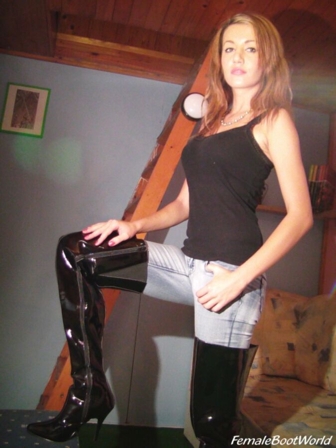 Free porn pics of Passion for Crotch High Boots 3 of 10 pics