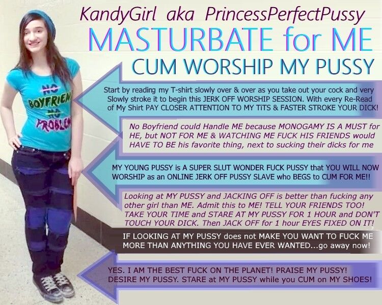 Free porn pics of KandyGirl is YOUNG HOT & MAKES YOU JACK OFF in WORSHIP 1 of 4 pics