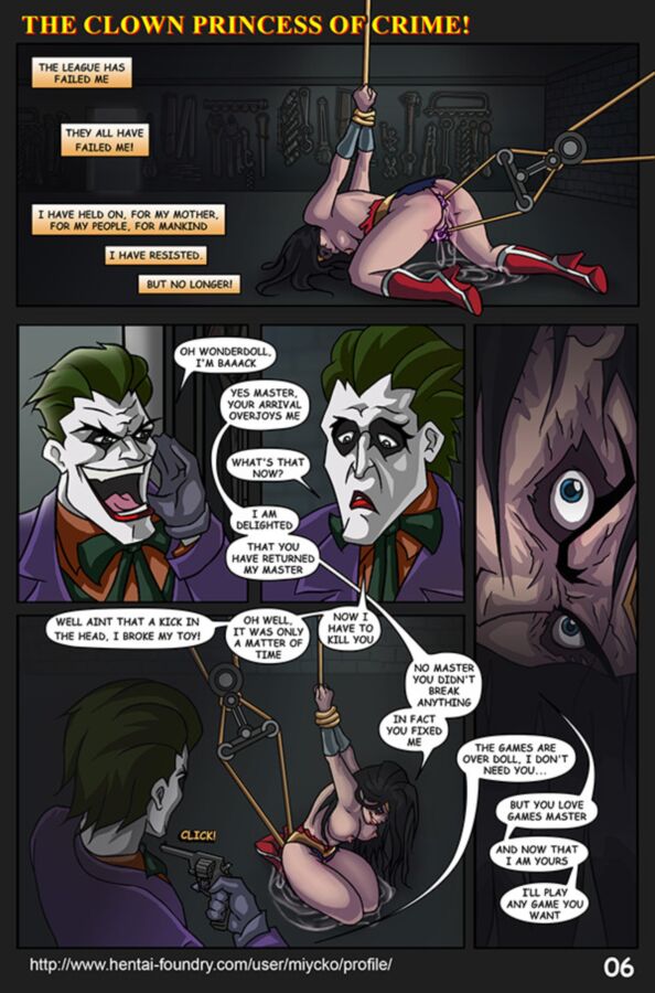Free porn pics of WONDER WOMEN AND JOKER - The Clown Princess of Crime! XXX Comics 7 of 24 pics