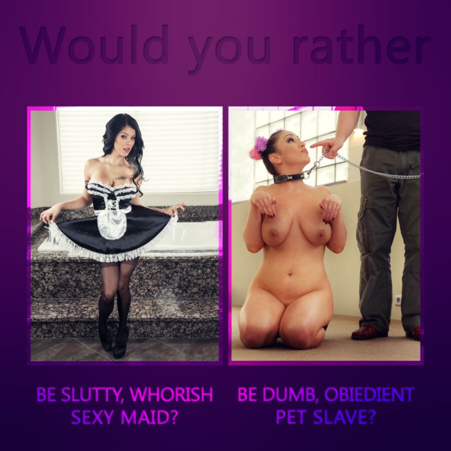 Free porn pics of Would you rather? 3 of 6 pics