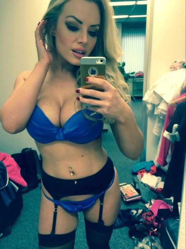 Free porn pics of HANNAH CLAYDON Big tits boobs Cleavage Goddess SELFIE QUEEN 11 of 81 pics