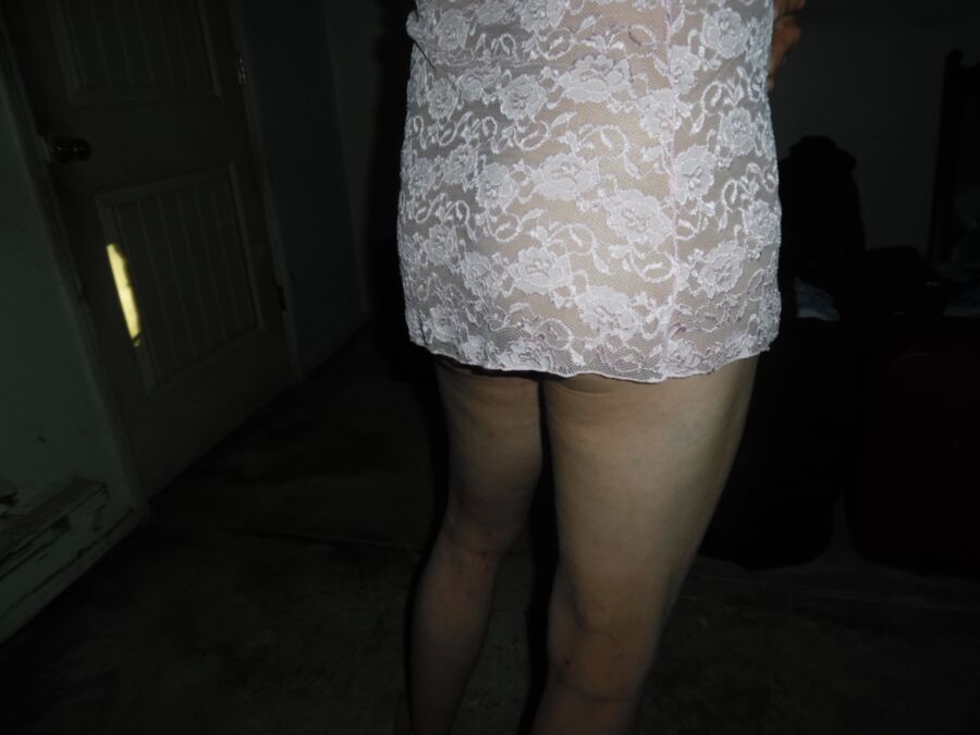 Free porn pics of LaceyLovesCD Pink Lace nightie 22 of 65 pics