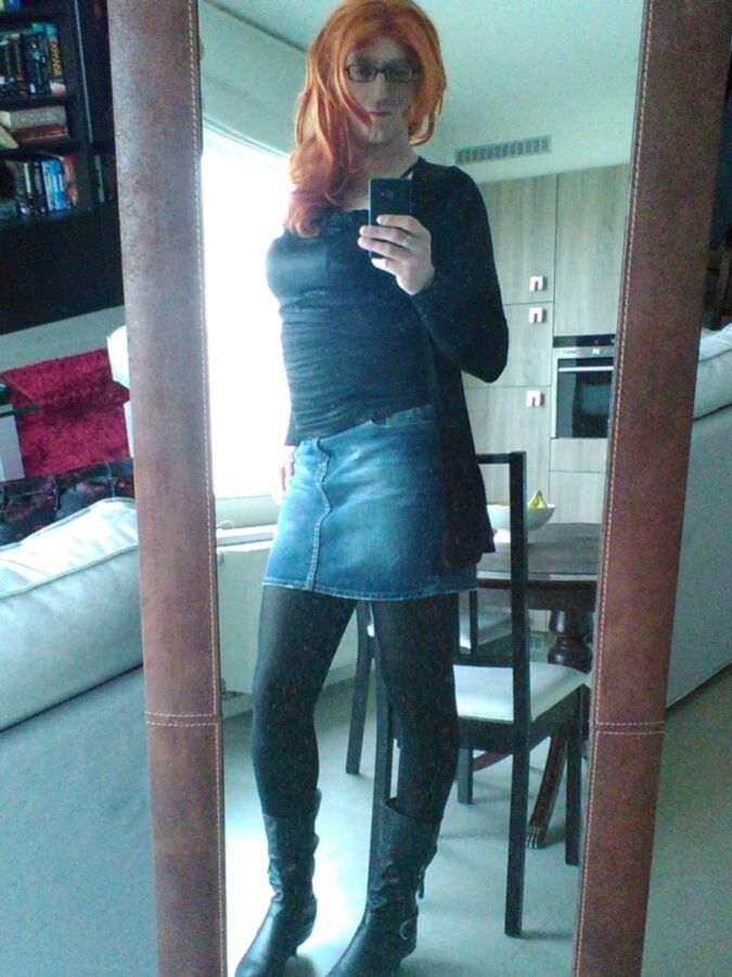 Free porn pics of I got my Favourite jeans kirt back :D 4 of 34 pics