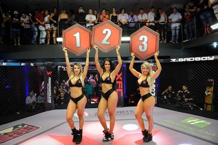 Free porn pics of XFC Ring Girls 3 of 18 pics