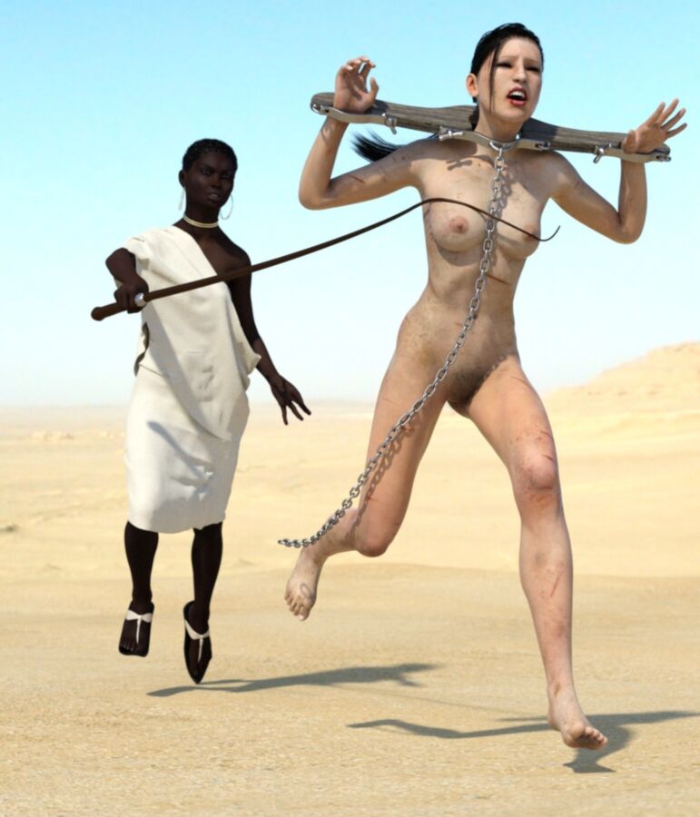 Free porn pics of BDSM Toons/Drawings: White Slaves imported to Africa 9 of 192 pics