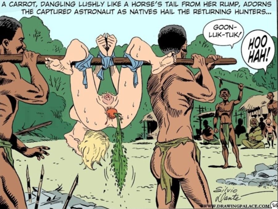 Free porn pics of BDSM Toons/Drawings: White Slaves imported to Africa 15 of 192 pics
