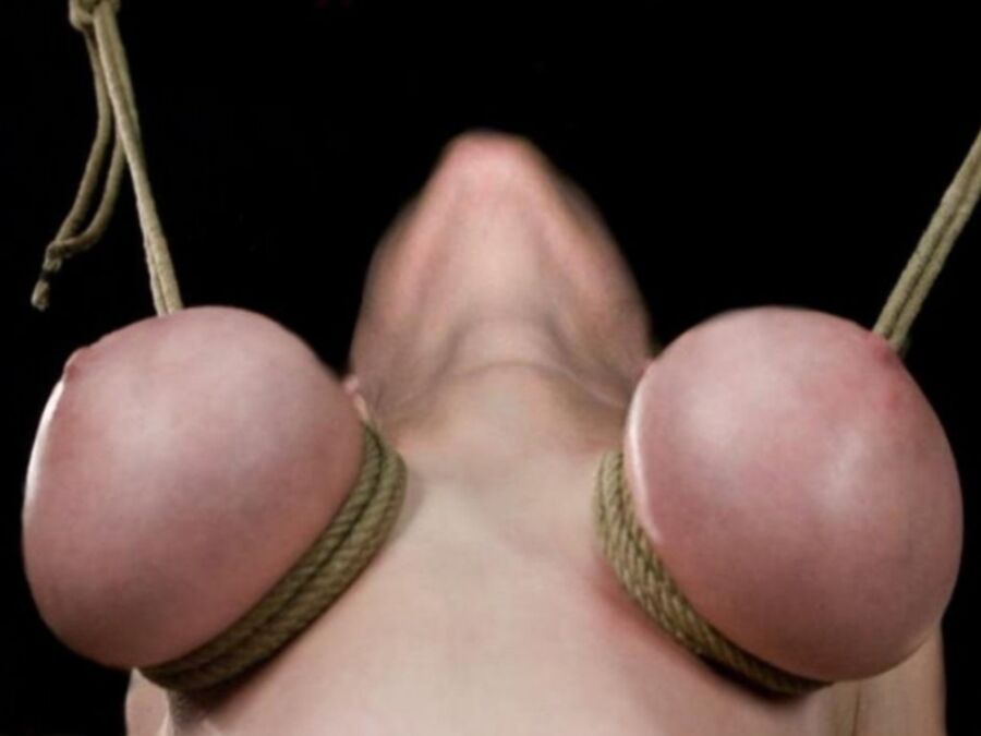Free porn pics of Tit Bondage BDSM Breast Torment 3 of 51 pics
