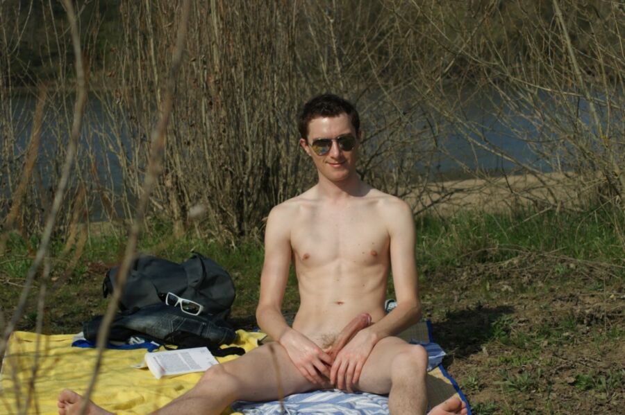 Free porn pics of BadBlackBoys_Exhib XI Outdoor Hardon  9 of 24 pics