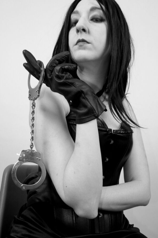 Free porn pics of Miss Teal as Goth Dom Mistress 5 of 24 pics