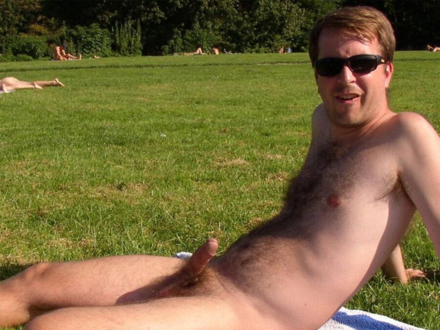 Free porn pics of BadBlackBoys_Exhib X Outdoor Hardon   4 of 24 pics