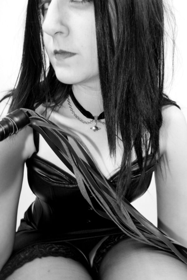 Free porn pics of Miss Teal as Goth Dom Mistress 13 of 24 pics