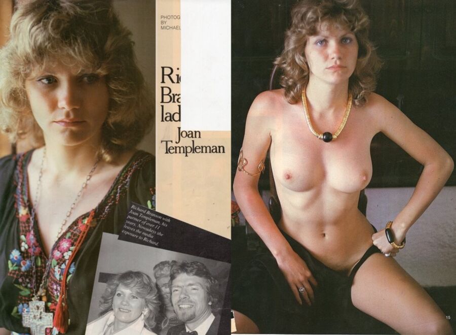 Free porn pics of Joan Templeman when she was young, now the partner of Richard Br 1 of 10 pics