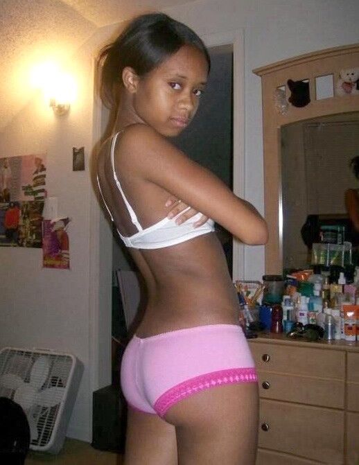 Free porn pics of Young Ebony Teens Make You Stroke Your Dick At Night 9 of 50 pics