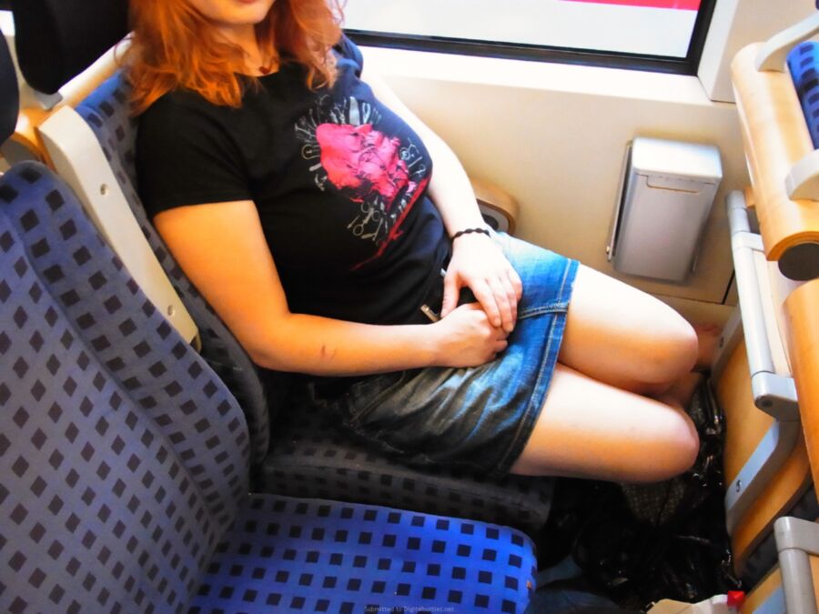 Free porn pics of In a German train.... 3 of 25 pics