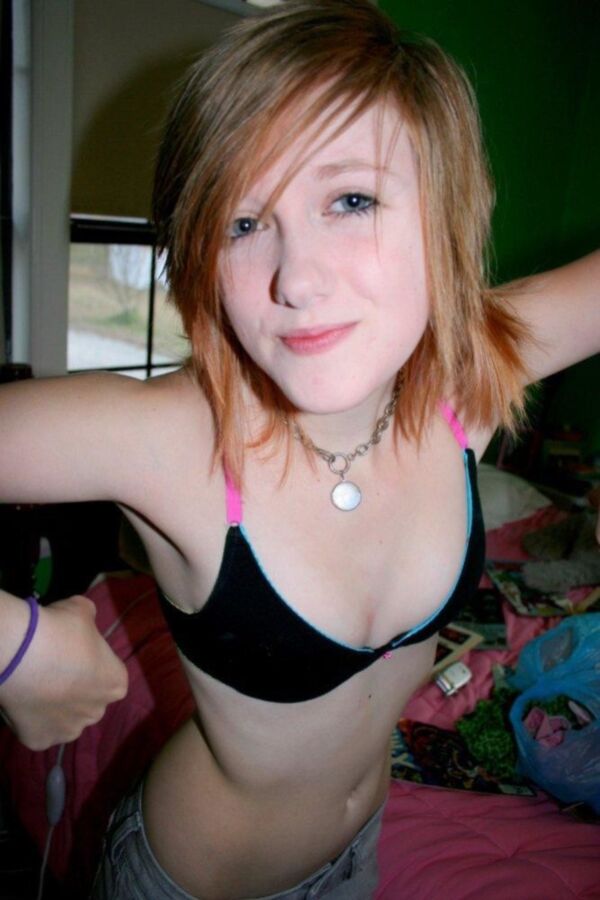 Free porn pics of Cute red head teen amateur posing nude 21 of 140 pics