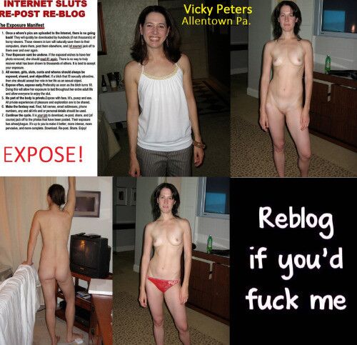 Free porn pics of Vicky is now a exposed web slut 15 of 15 pics