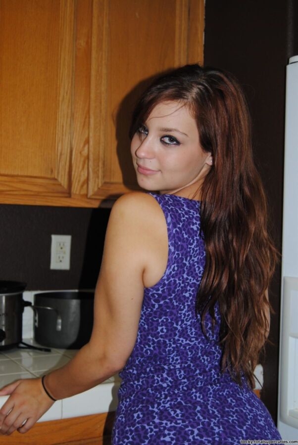 Free porn pics of Becky - Voluptuous becky in a purple dress 14 of 54 pics