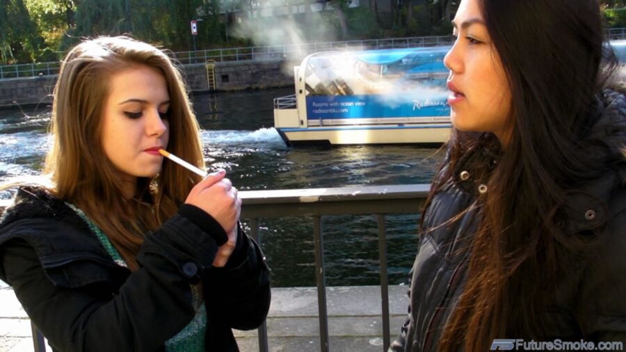 Free porn pics of Berlin Smoking with Mei 10 of 13 pics
